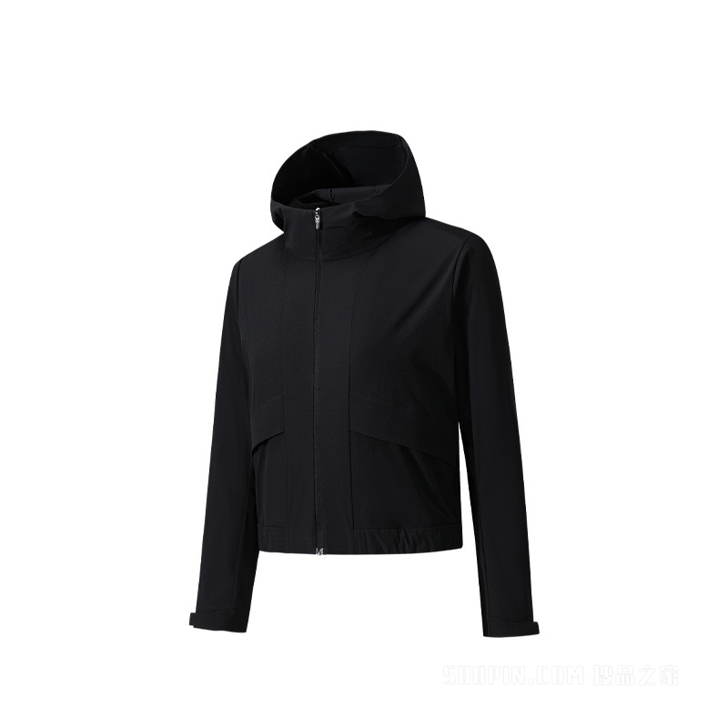安踏冠军商务女子冰肤抗紫外线梭织外套