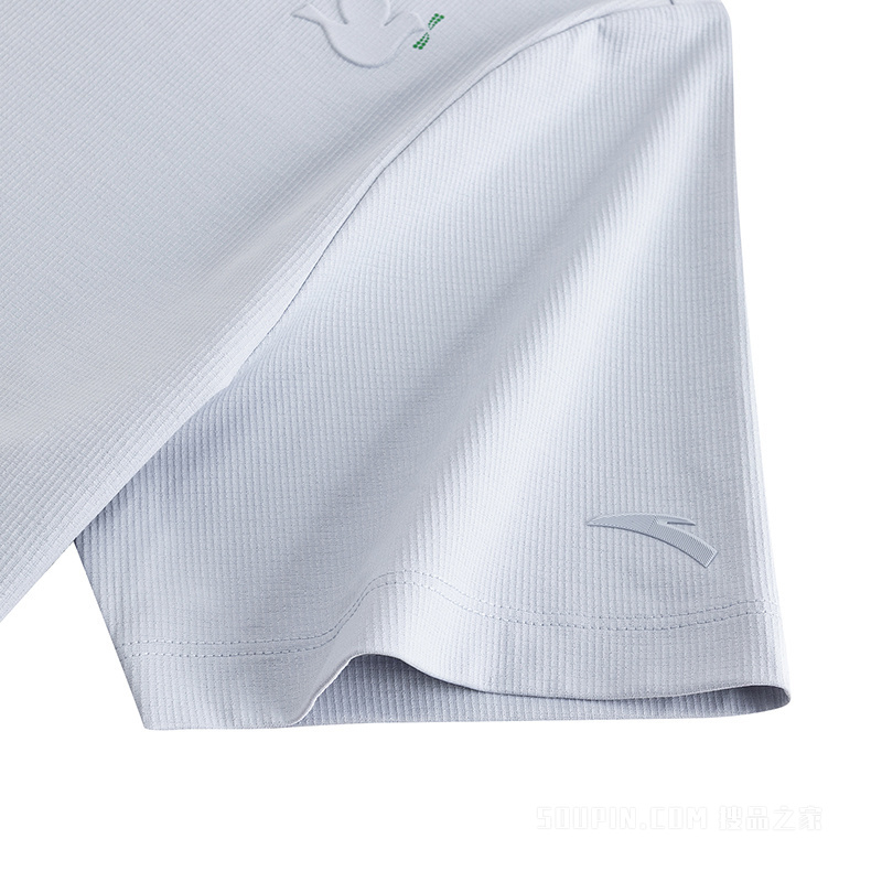 安踏生活系列ANTA ICONIC女子冰肤短袖针织衫