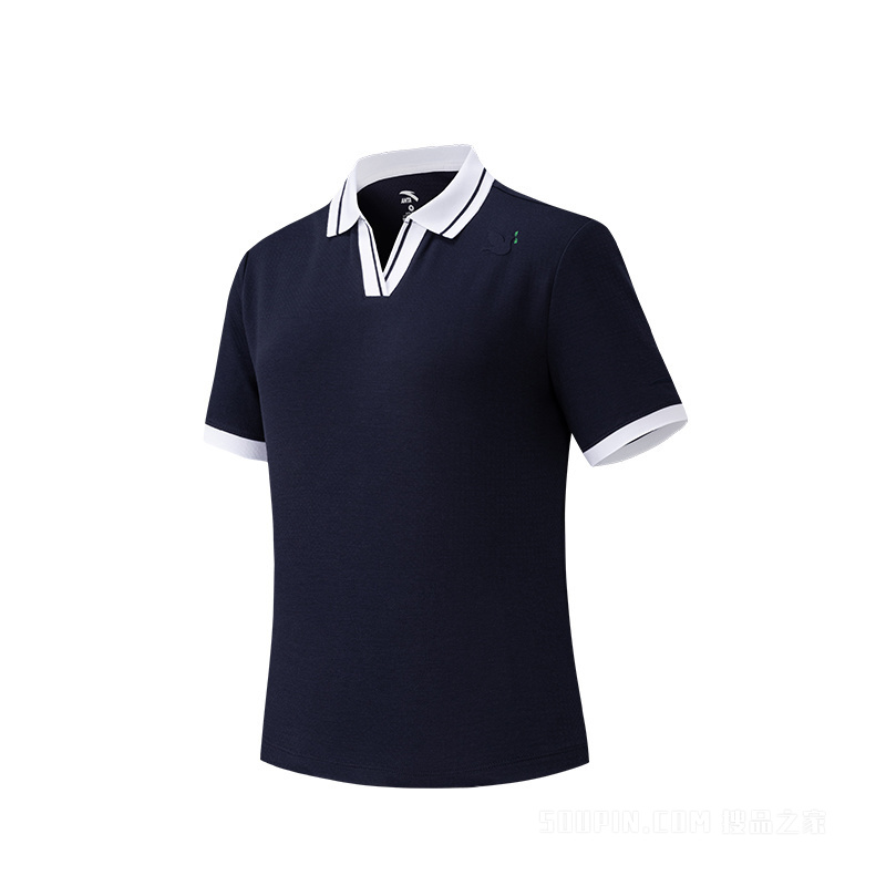 安踏生活系列ANTA ICONIC女子短袖POLO衫