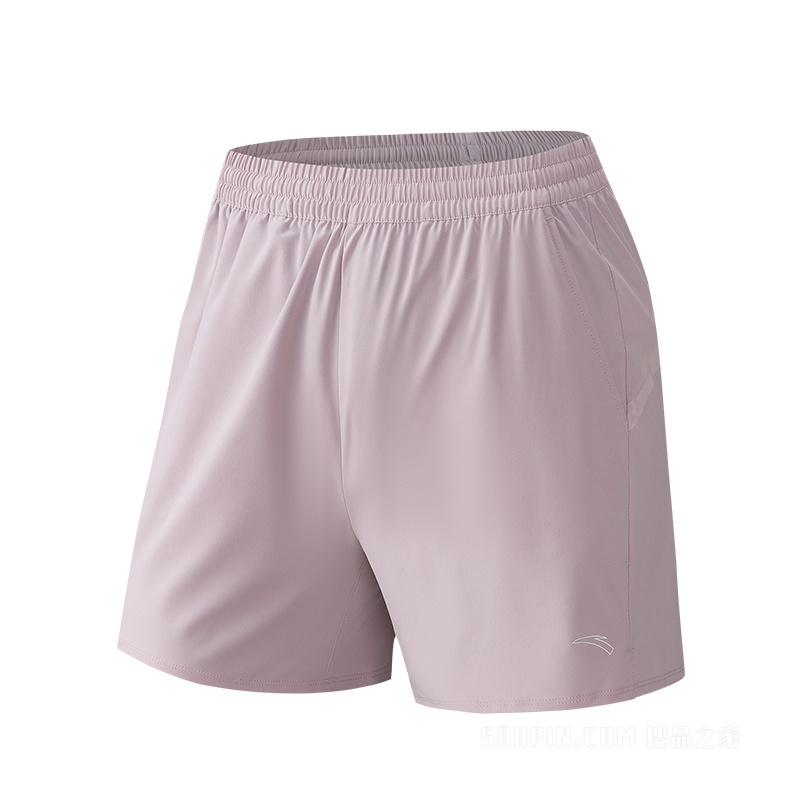 安踏进阶跑女子吸湿速干梭织短裤