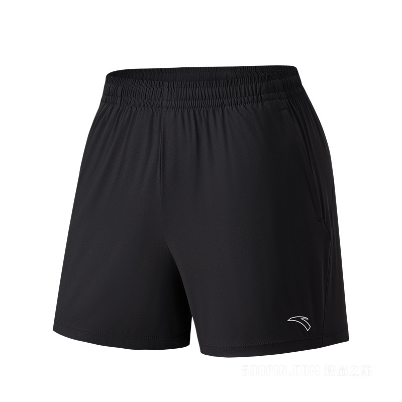 安踏进阶跑女子吸湿速干梭织短裤