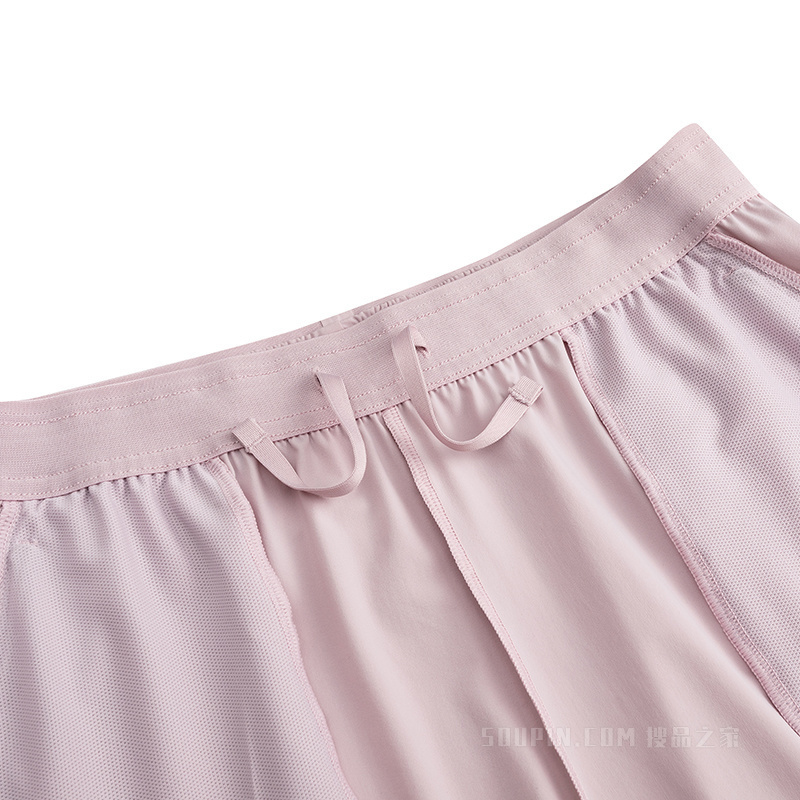 安踏竞速跑女子冰肤针织短裤