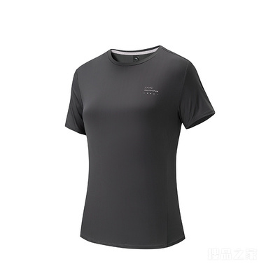 安踏进阶跑女子冰肤短袖针织衫