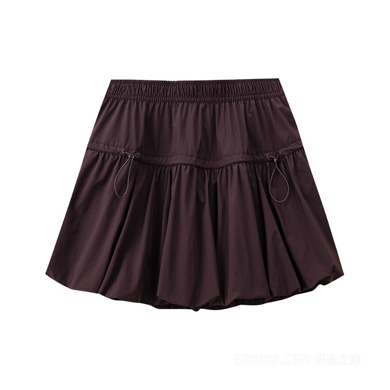 安踏运动复古女子冰肤梭织短裙