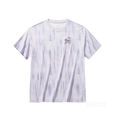 安踏滑板文化女子短袖针织衫