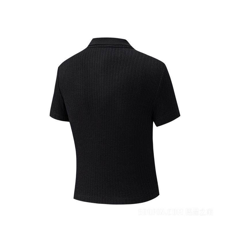 安踏滑板文化女子短袖POLO衫