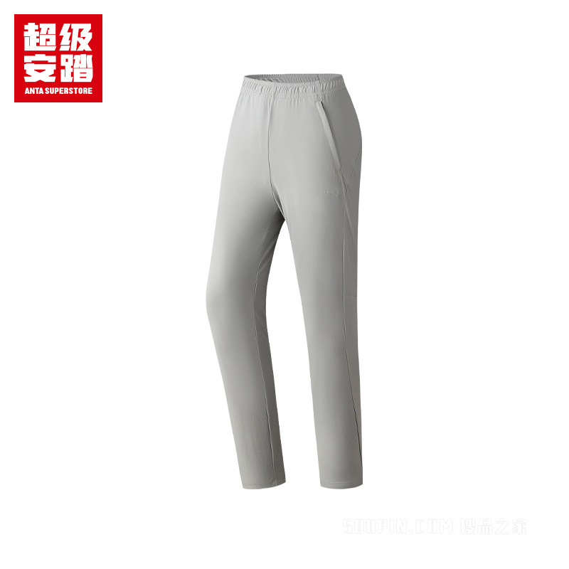 超级安踏训练女子冰肤针织运动长裤