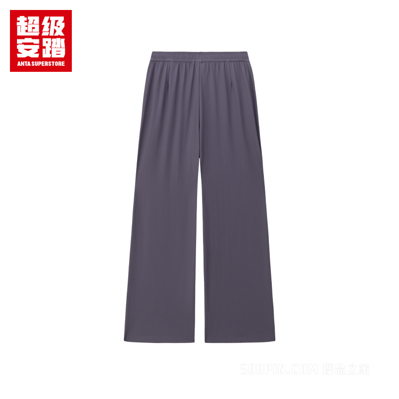 超级安踏运动经典女子冰肤针织运动长裤