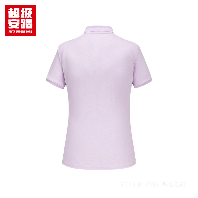 超级安踏运动经典女子短袖POLO衫
