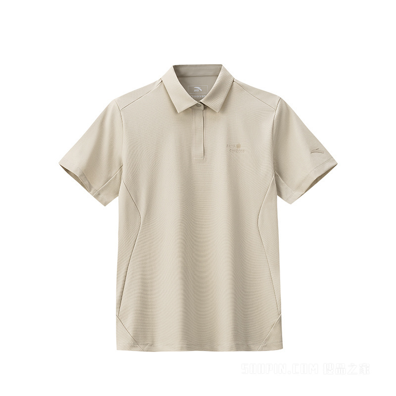 安踏×中国国家地理女子液柔冰肤短袖POLO衫