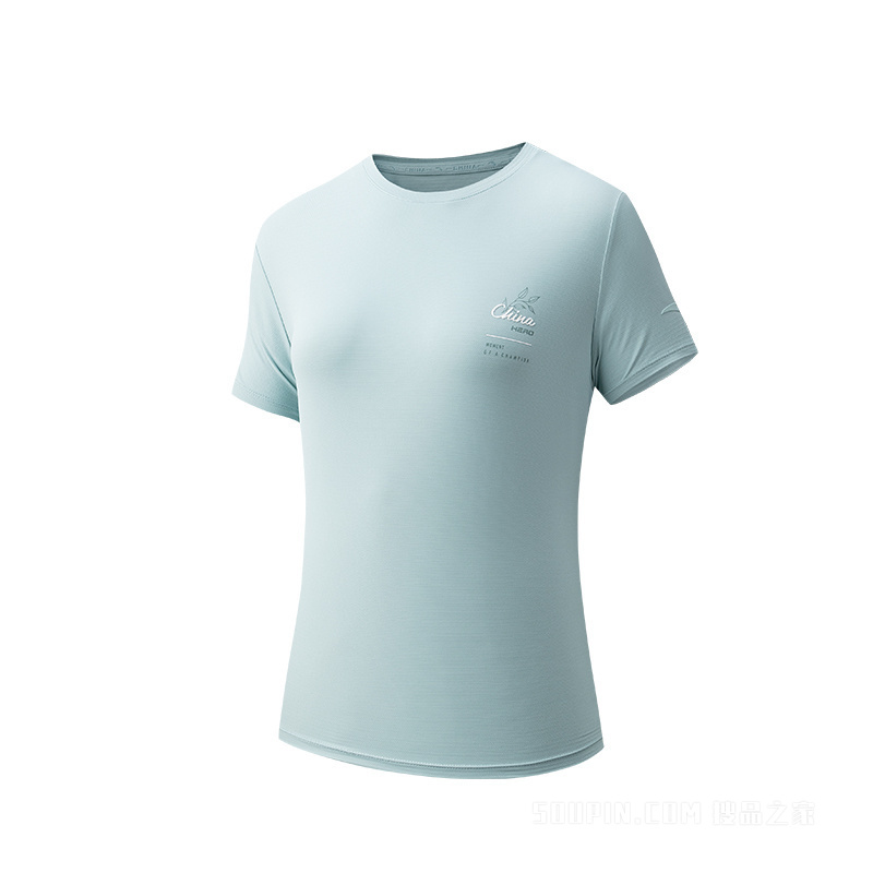 安踏综训系列ANTA CHN女子冰肤智能温控短袖针织衫