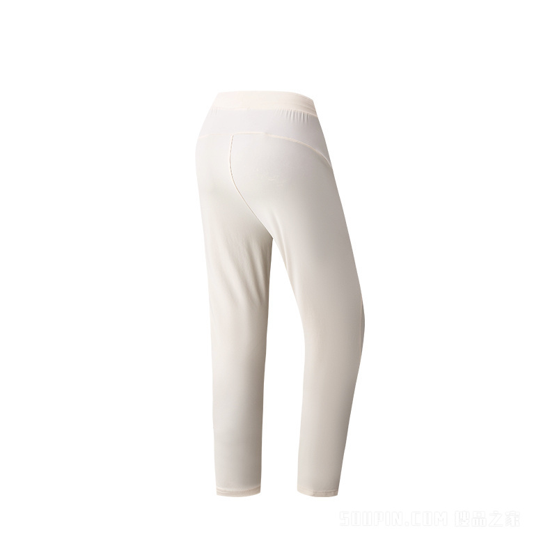 安踏训练女子冰肤针织运动长裤