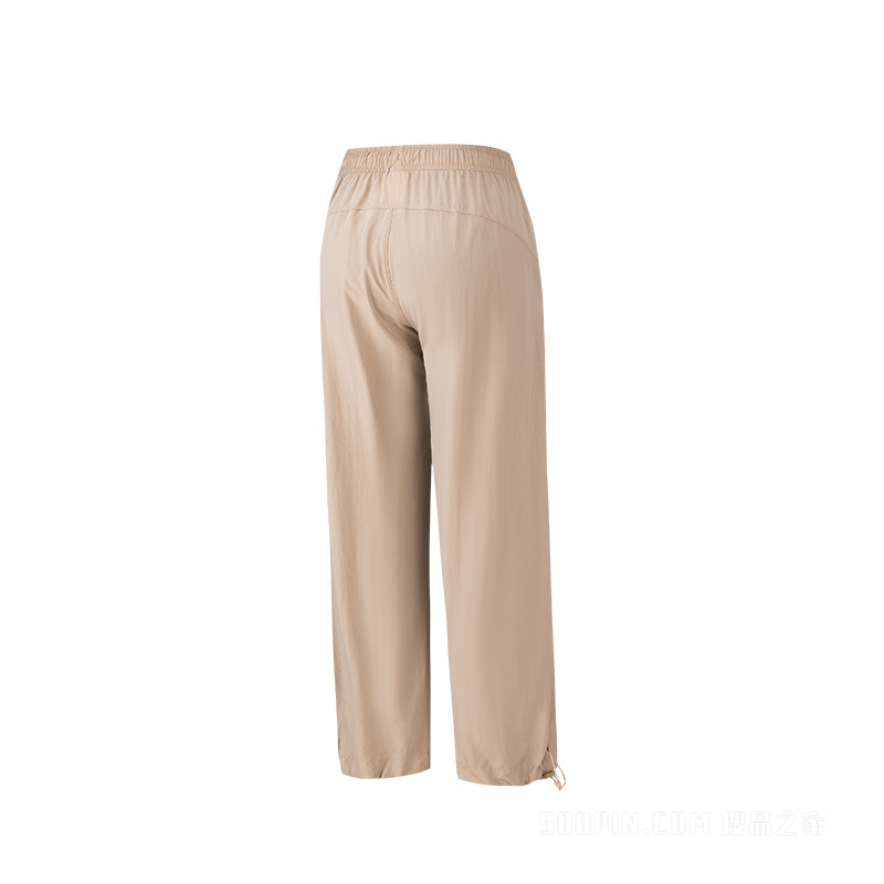 安踏出行女子冰肤梭织运动长裤