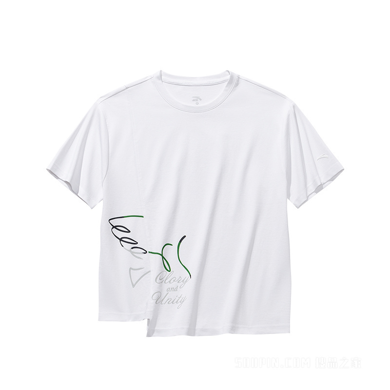 安踏生活系列ANTA ICONIC女子冰肤短袖针织衫