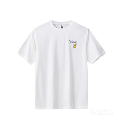 安踏×呆萌町联名女子冰肤短袖针织衫