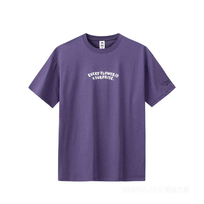 安踏跨界联名女子冰肤短袖针织衫