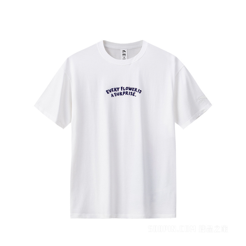 安踏跨界联名女子冰肤短袖针织衫