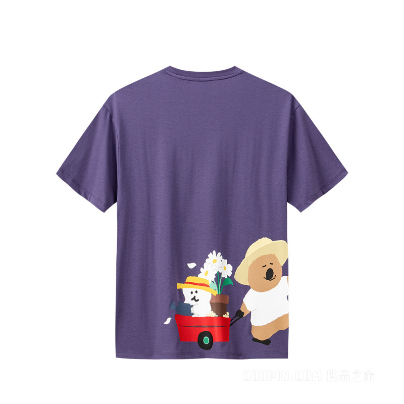 安踏跨界联名女子冰肤短袖针织衫