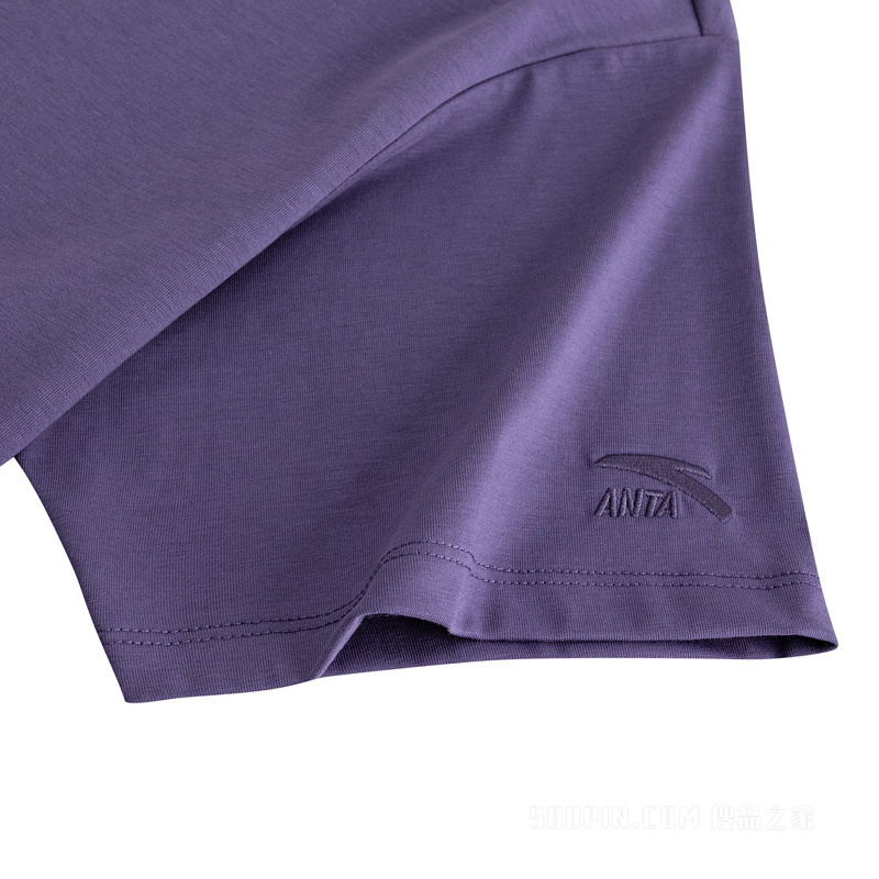 安踏跨界联名女子冰肤短袖针织衫