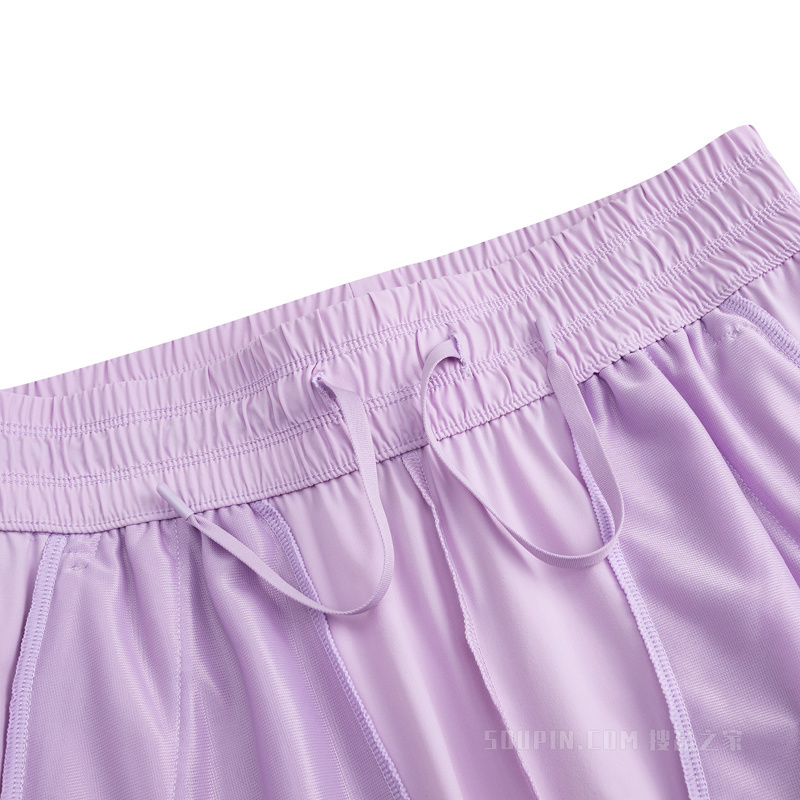 安踏综训系列裤吧女子冰肤针织运动长裤