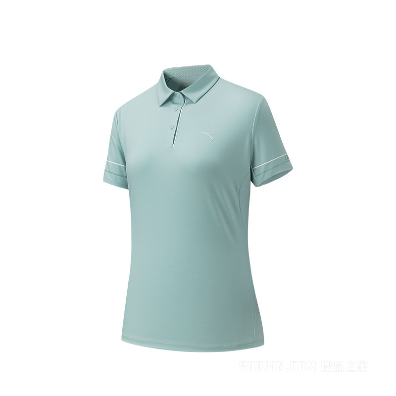 安踏综训系列ANTA CHN女子安踏冰纱短袖POLO衫