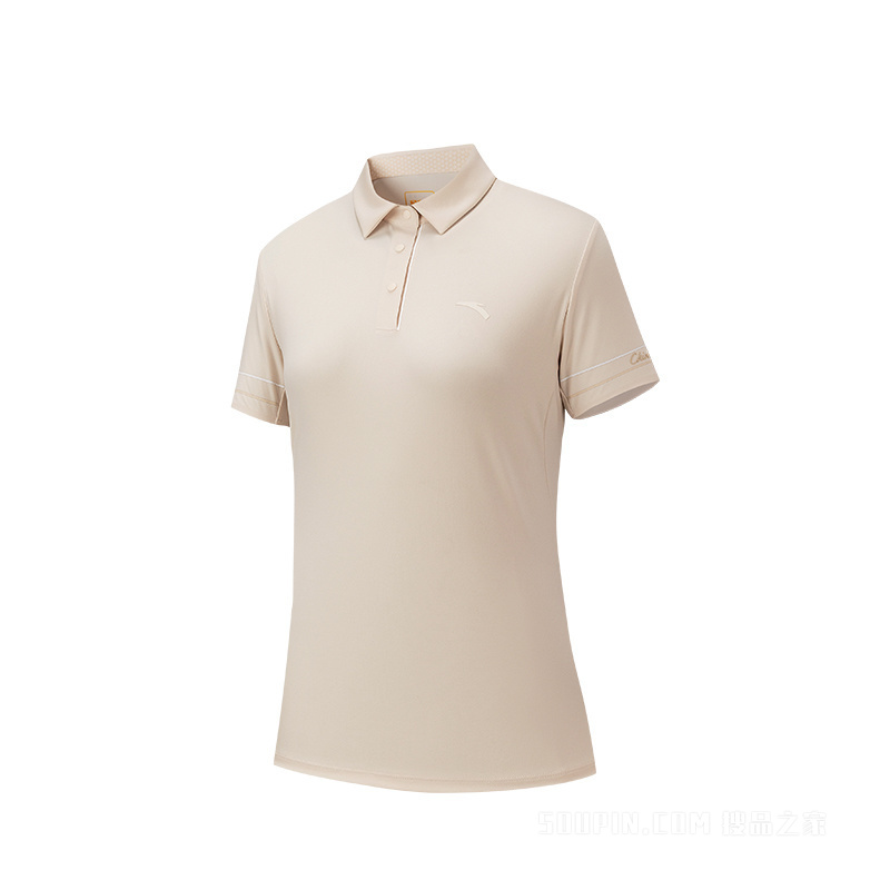 安踏综训系列ANTA CHN女子安踏冰纱短袖POLO衫