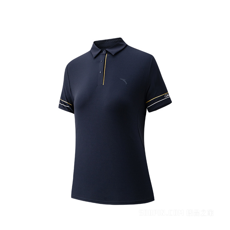 安踏综训系列ANTA CHN女子安踏冰纱短袖POLO衫