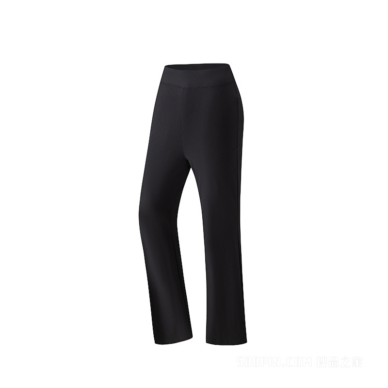 安踏训练女子冰肤针织运动长裤