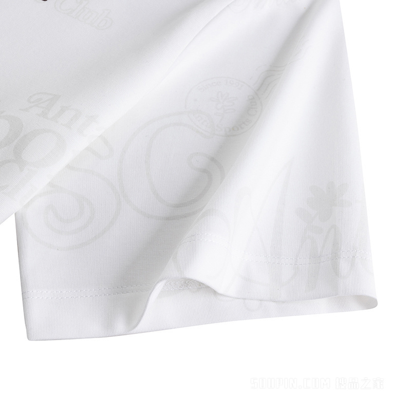 安踏生活系列运动复古女子冰肤3A抗菌短T