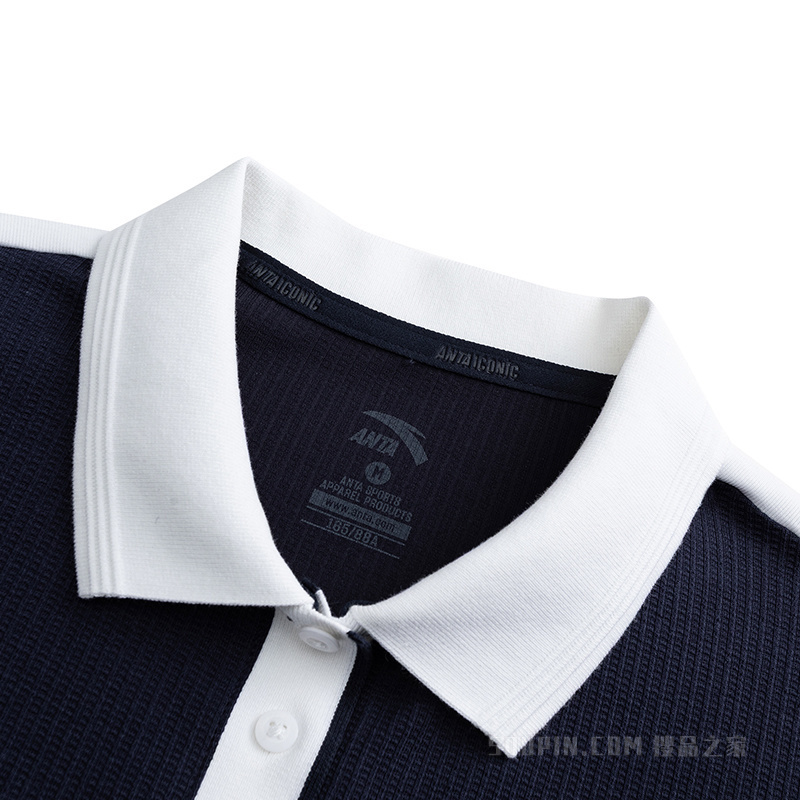 安踏生活系列ANTA ICONIC女子短袖POLO衫