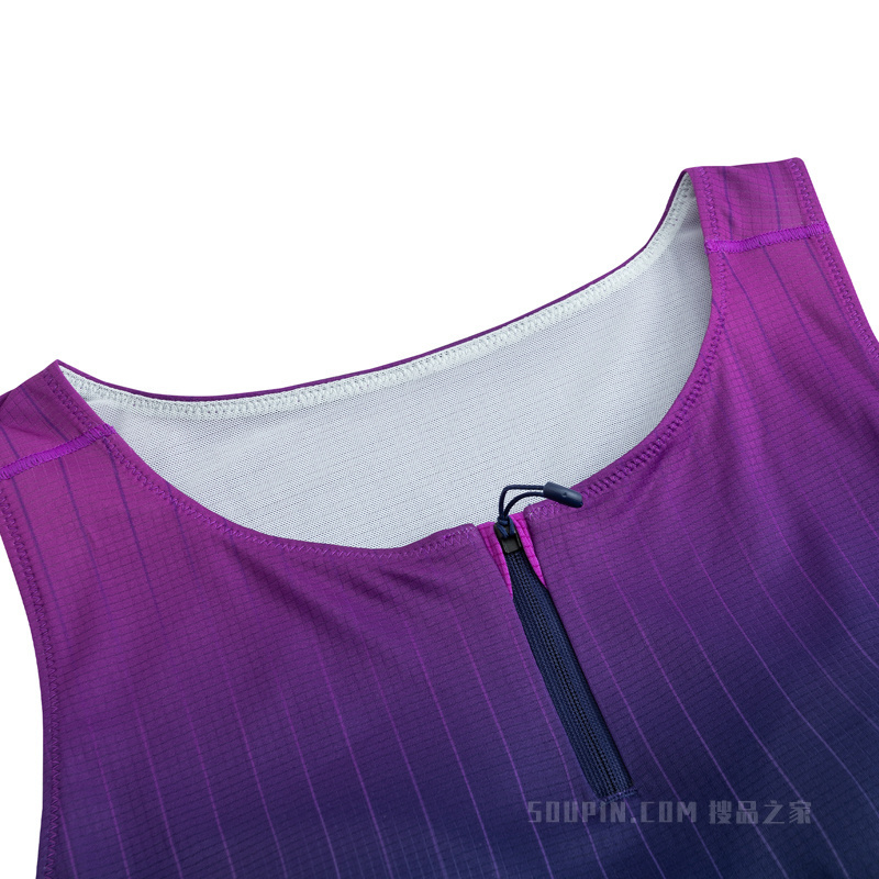 安踏冠军越野跑女子吸湿速干针织背心