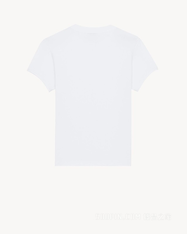 LE CASSANDRE平纹针织罗纹棉质T恤