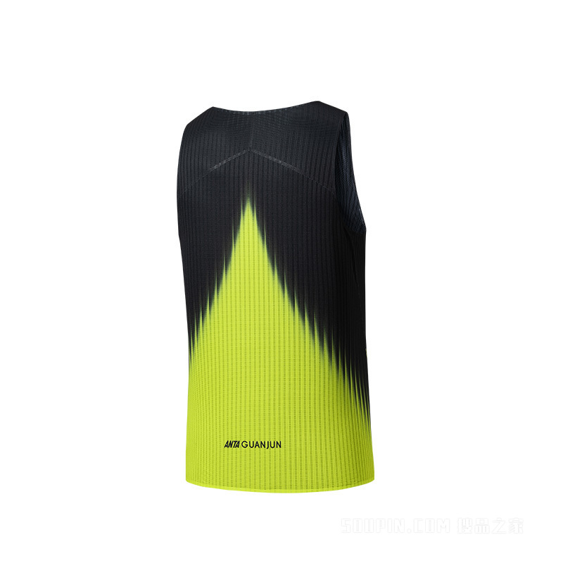 安踏冠军越野跑男子疾飞速干抗菌运动背心
