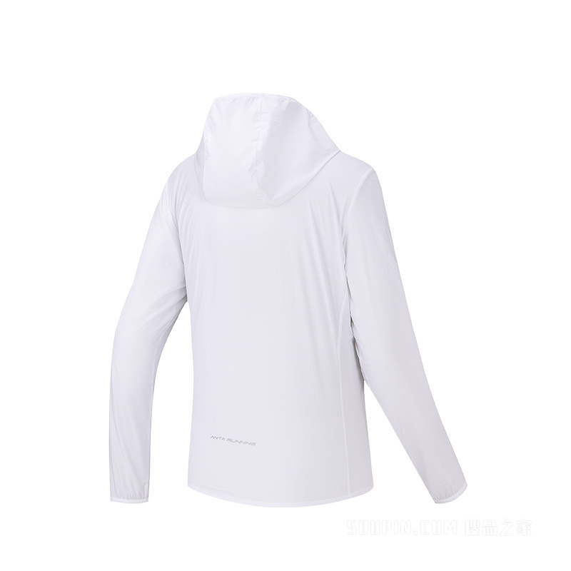 安踏进阶跑女子冰肤抗紫外线UPF50梭织运动外套