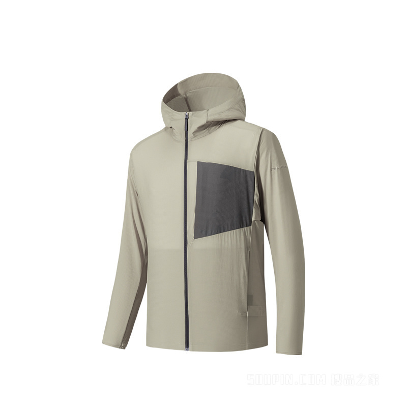 安踏冠军徒步男子梭织外套
