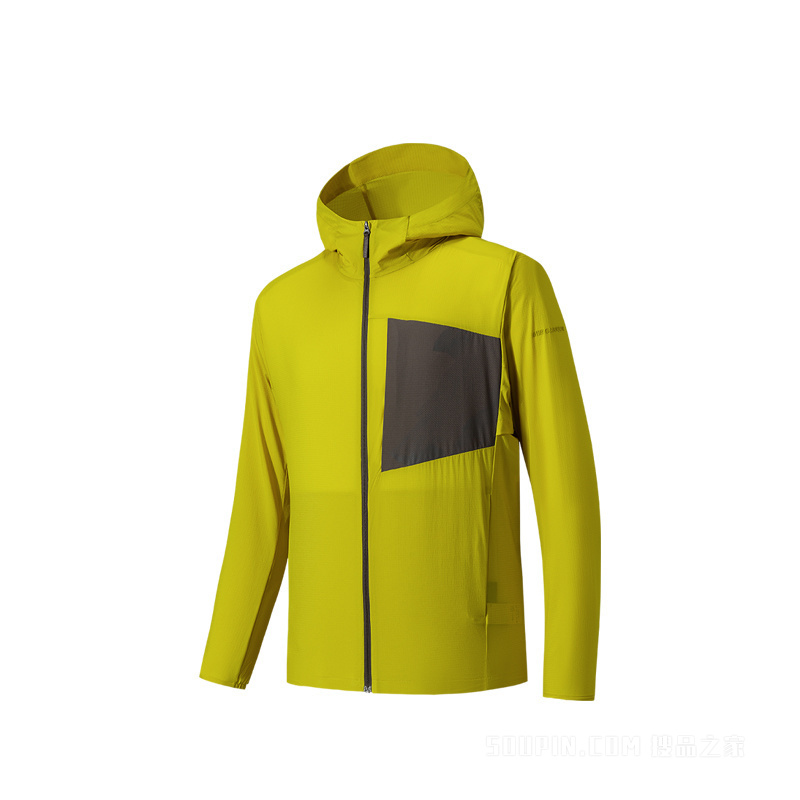 安踏冠军徒步男子梭织外套