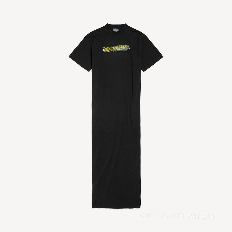 MESSY SPRAY长款连衣裙