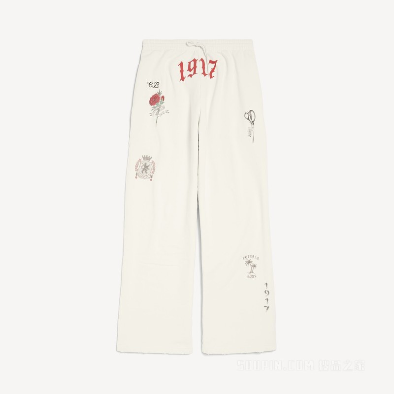 TATTOO宽松运动裤