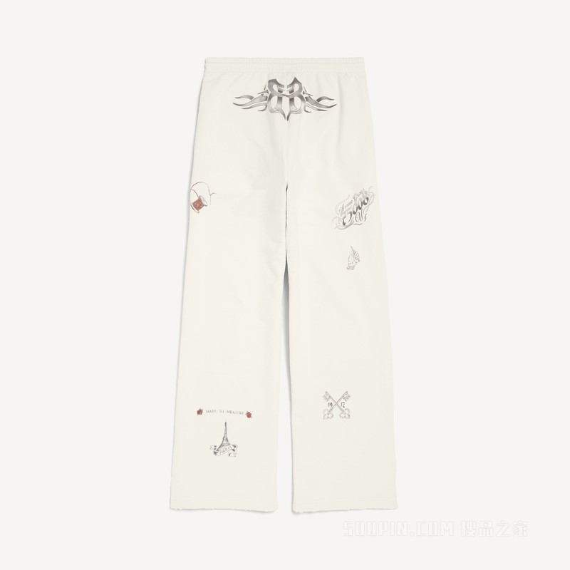 TATTOO宽松运动裤