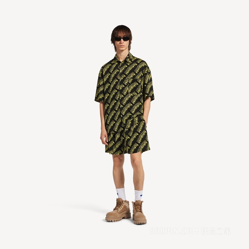 CREEPER大版型短袖衬衫