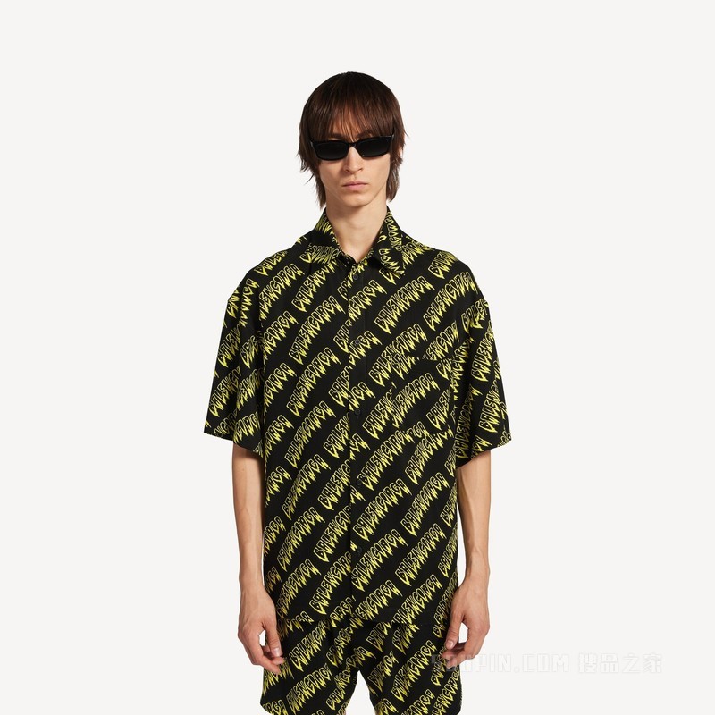 CREEPER大版型短袖衬衫