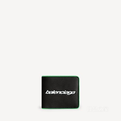 BIKER方形折叠钱包