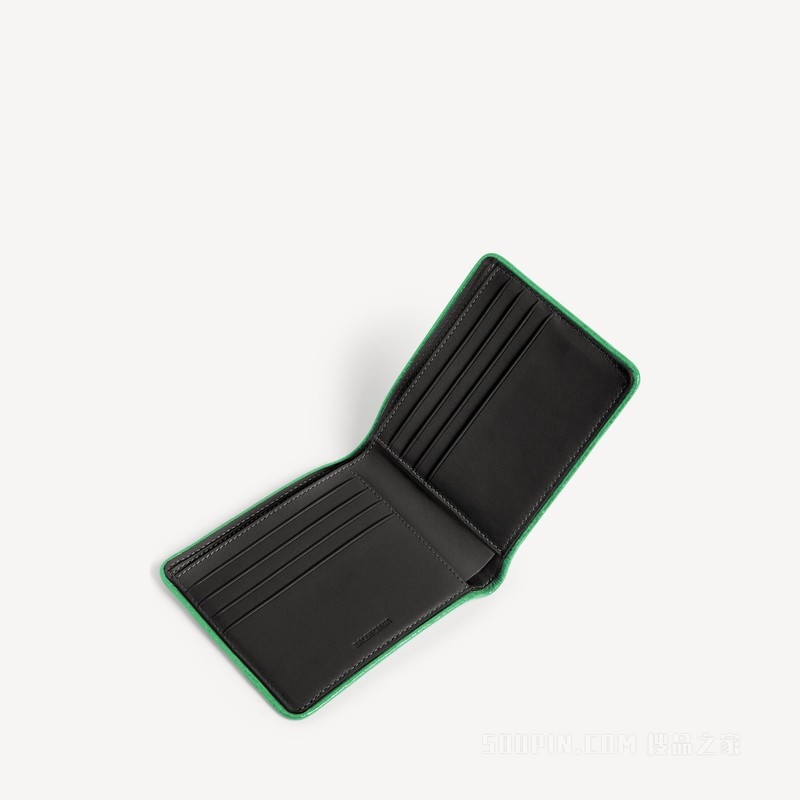 BIKER方形折叠钱包