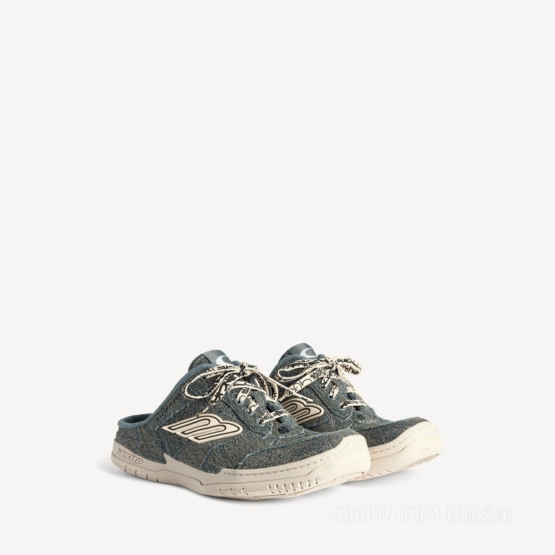 HAMPTONS DENIM男士穆勒鞋