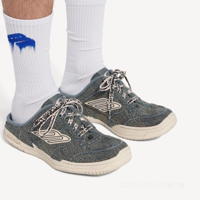 HAMPTONS DENIM男士穆勒鞋