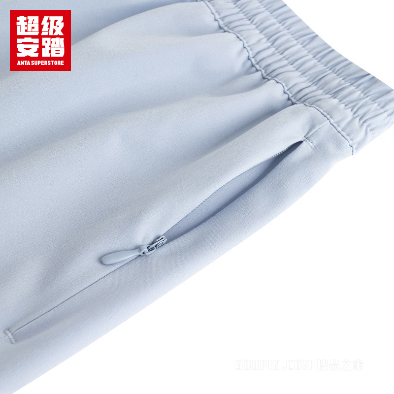 超级安踏跑步女子吸湿速干梭织短裤
