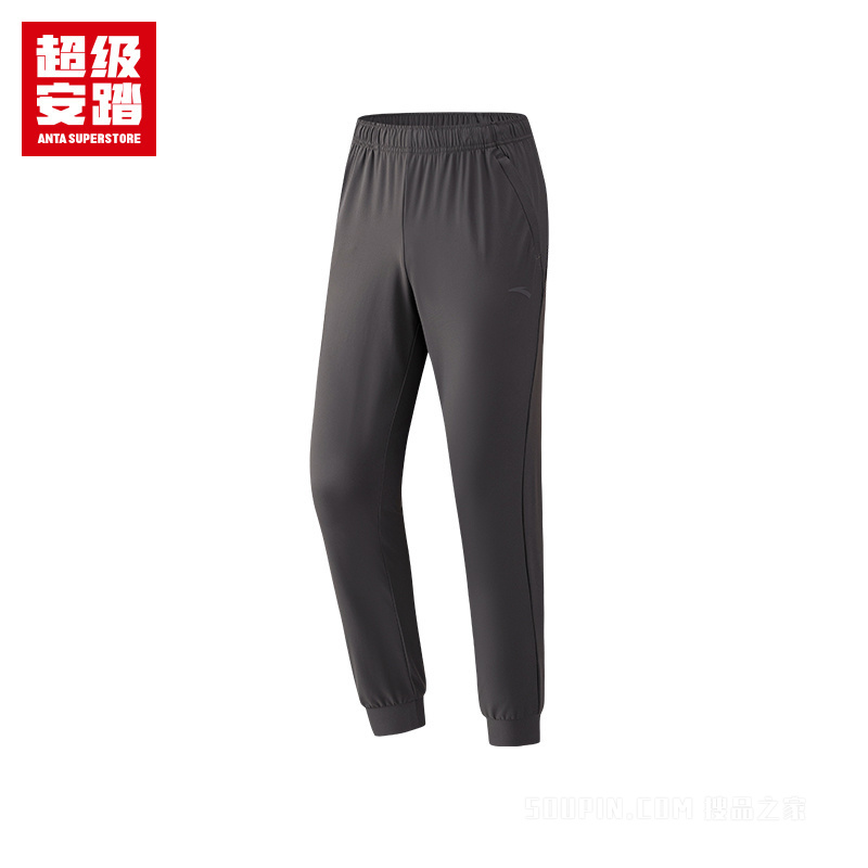 超级安踏训练男子冰肤针织运动长裤