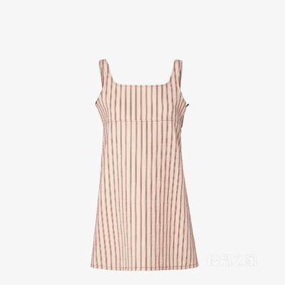 连衣裙 米色FF牛仔连衣裙