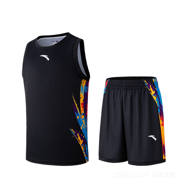 安踏校园篮球男子疾飞速干篮球比赛套装