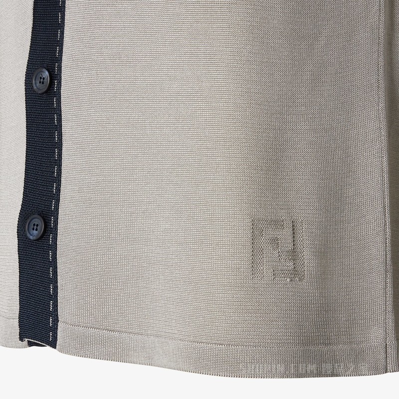 开衫 灰色粘胶纤维开衫